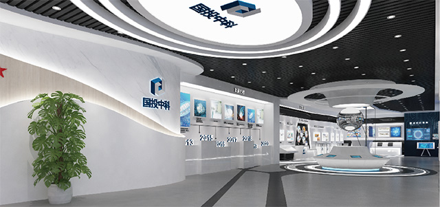 企業展廳設計為領導視察指導工作提供了有利